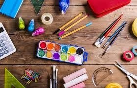 Materiales de papelería y Artístico